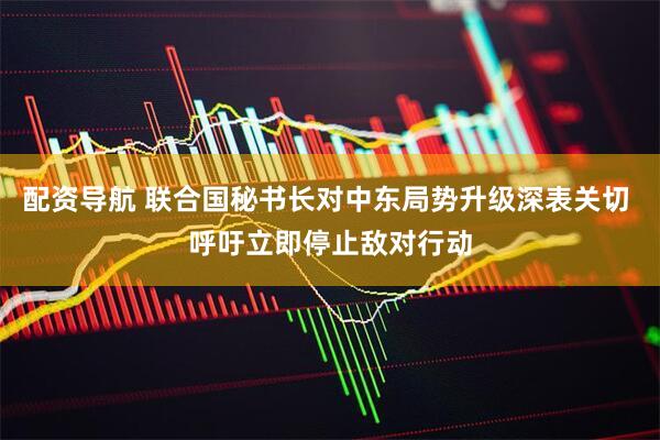 配资导航 联合国秘书长对中东局势升级深表关切 呼吁立即停止敌对行动
