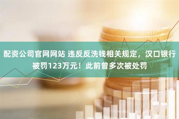 配资公司官网网站 违反反洗钱相关规定，汉口银行被罚123万元！此前曾多次被处罚